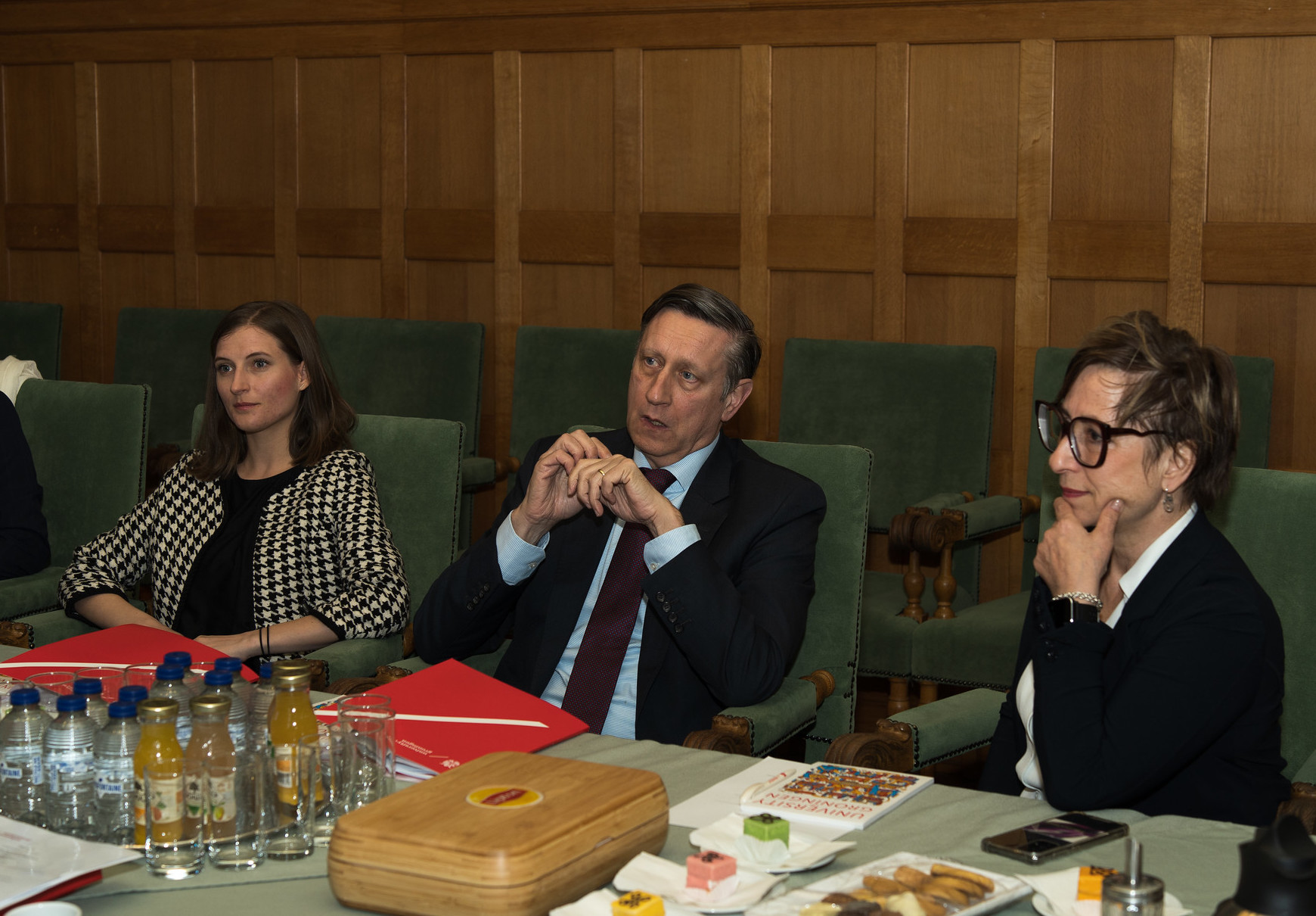 Meeting the ambassador of Germany