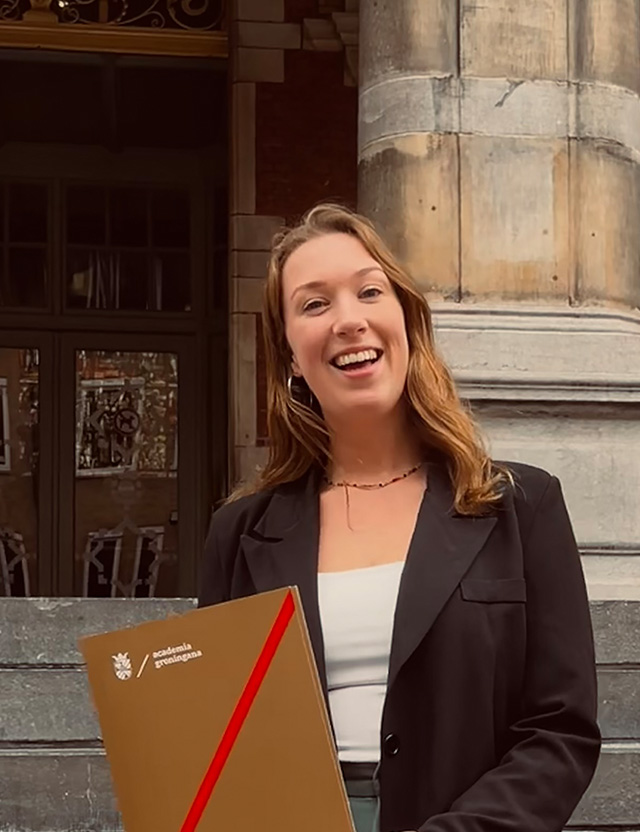 
						Testimonial van	alumnus Maaike van Bockhooven - PhD student