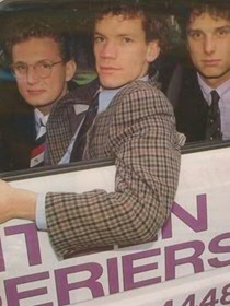 Oprichters Ritzen Koeriers: Bernhardt Jacobs, Marc Niederer en Paul Mol